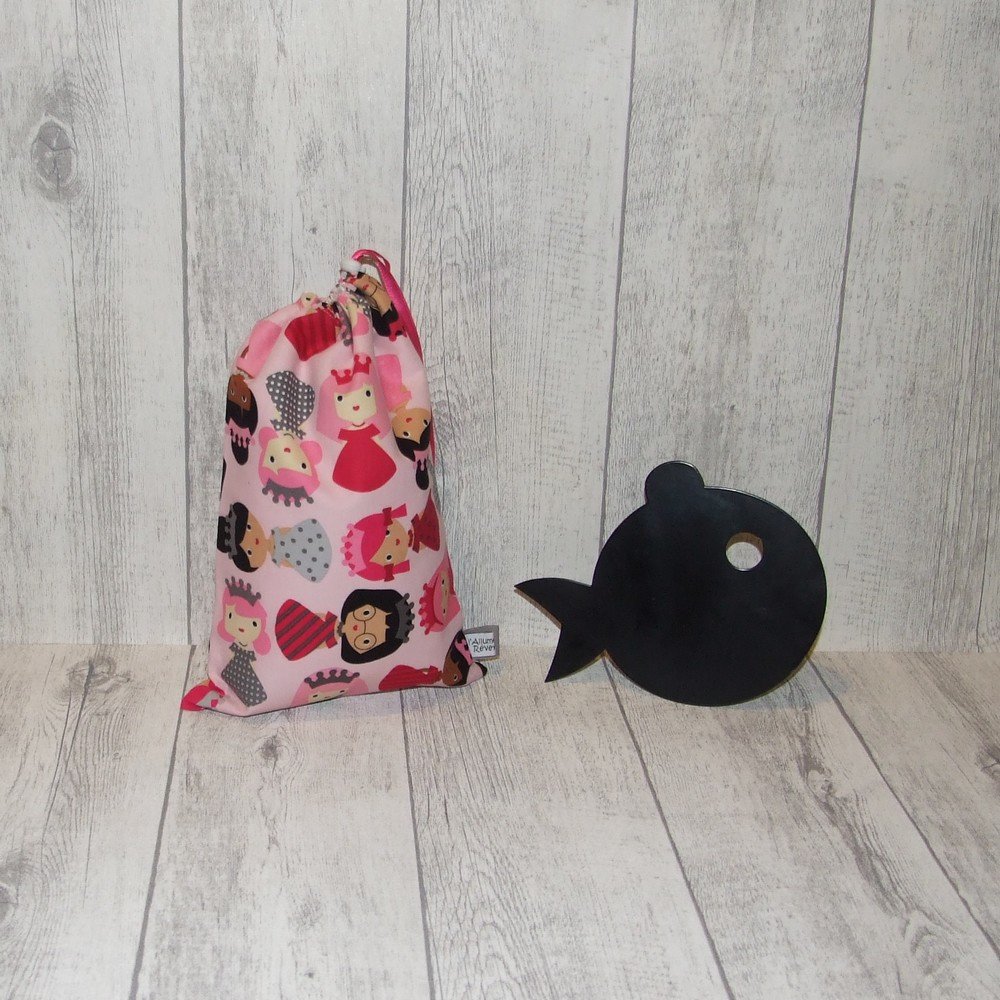 Pochette imperméable, mini sac de piscine Princesses--9995432544387
