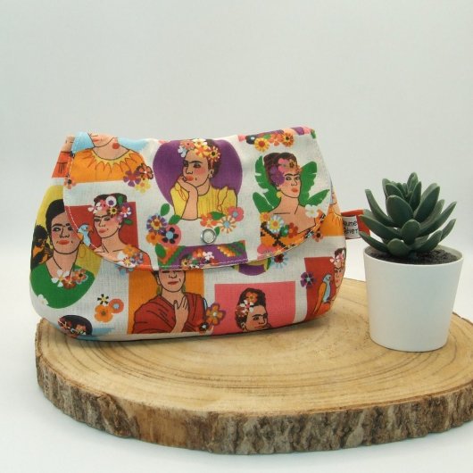 Pochette Frida Kahlo