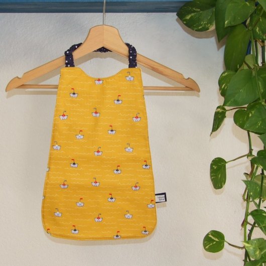 Serviette élastique imprimé bateaux