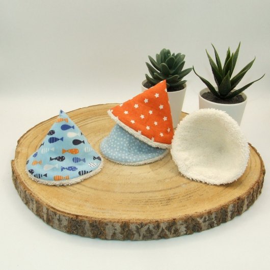 Tipis à pipi imprimé poissons