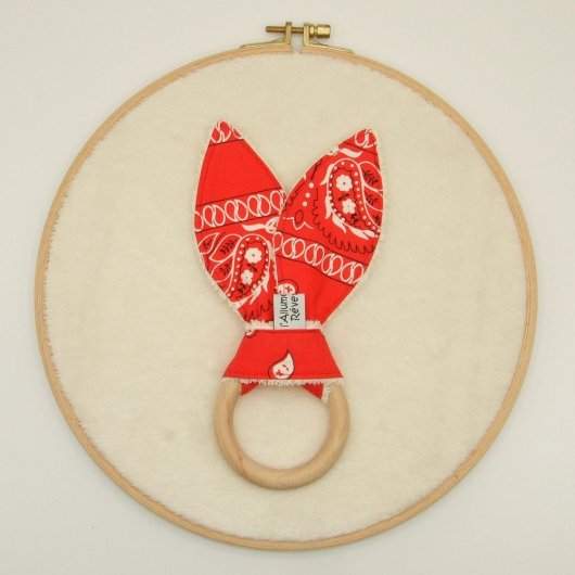 Anneau de dentition bandana