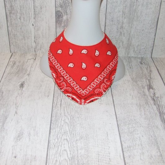 Bavoir bandana imprimé bandana