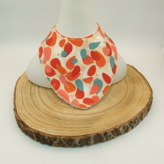 Bavoir bandana oiseaux