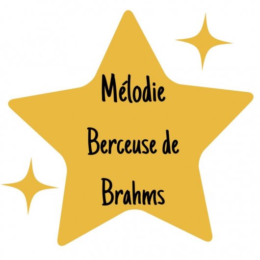 Mélodie Berceuse de Brahms