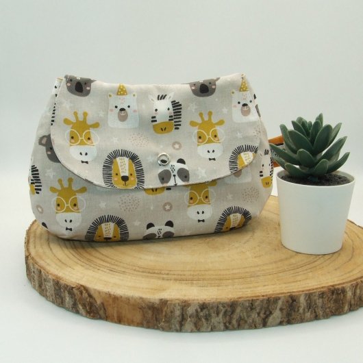 Pochette animaux jungle