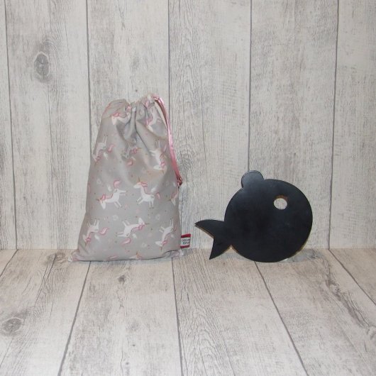 Pochette imperméable, mini sac de piscine licornes