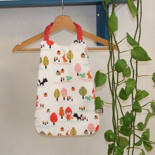 Serviette élastique imprimé chaperon rouge