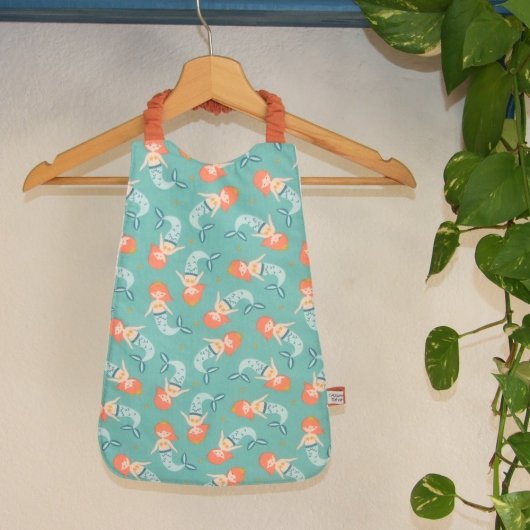 Serviette élastique imprimé sirènes