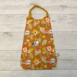 Serviette élastique imprimé animaux de la jungle
